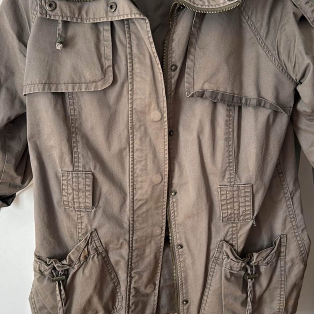 Women's Tan Utility Jacket